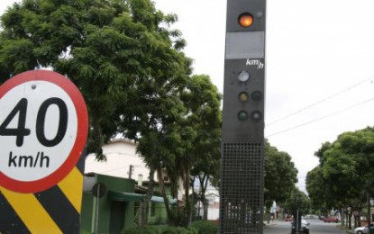 99% dos que passam por redutores de velocidade não cometem infração