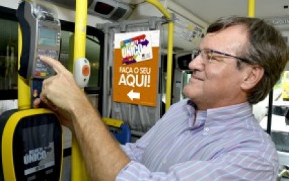 Passagem de ônibus agora é paga em débito e crédito no interior de SP