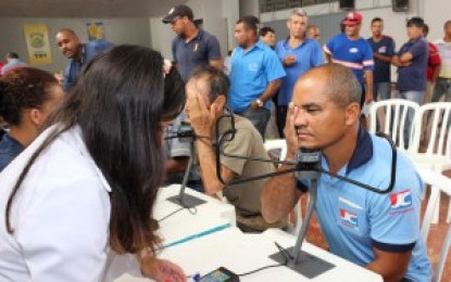 Semana da Saúde tem atendimento de graça para profissionais das estradas