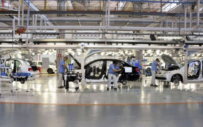 Produção de veículos tem queda de 25,8% no quadrimestre