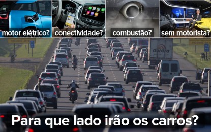 Indústria ainda não sabe qual é o futuro do carro, aponta pesquisa