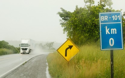 DNIT divulga boletim diário sobre condições de rodovias atingidas pelas chuvas