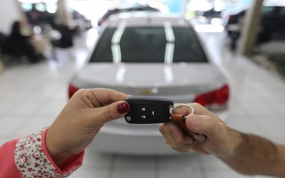 Vendas de carros crescem 4,4% no primeiro semestre