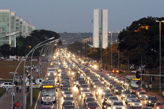 Trânsito Brasília - Arquivo CNT