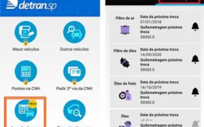 Detran/SP disponibiliza agenda de manutenção do carro em app
