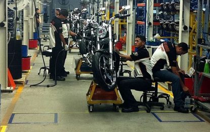 Produção de motos cresce 37,3% em abril, diz Abraciclo