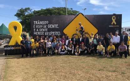 SOROCABA (SP) ABRE OFICIALMENTE PROGRAMAÇÃO DO MAIO AMARELO COM PAINEL VIVO