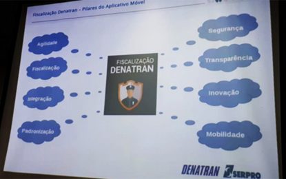 Denatran lança aplicativo exclusivo para agentes de trânsito