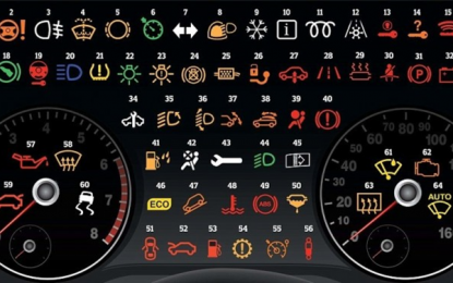 Luzes indicativas no painel do veículo podem evitar problemas