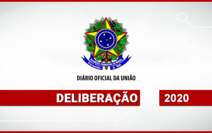 DELIBERAÇÃO Nº 185, DE 19 DE MARÇO DE 2020