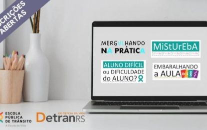 Detran abre inscrições para cursos destinados a instrutores de trânsito